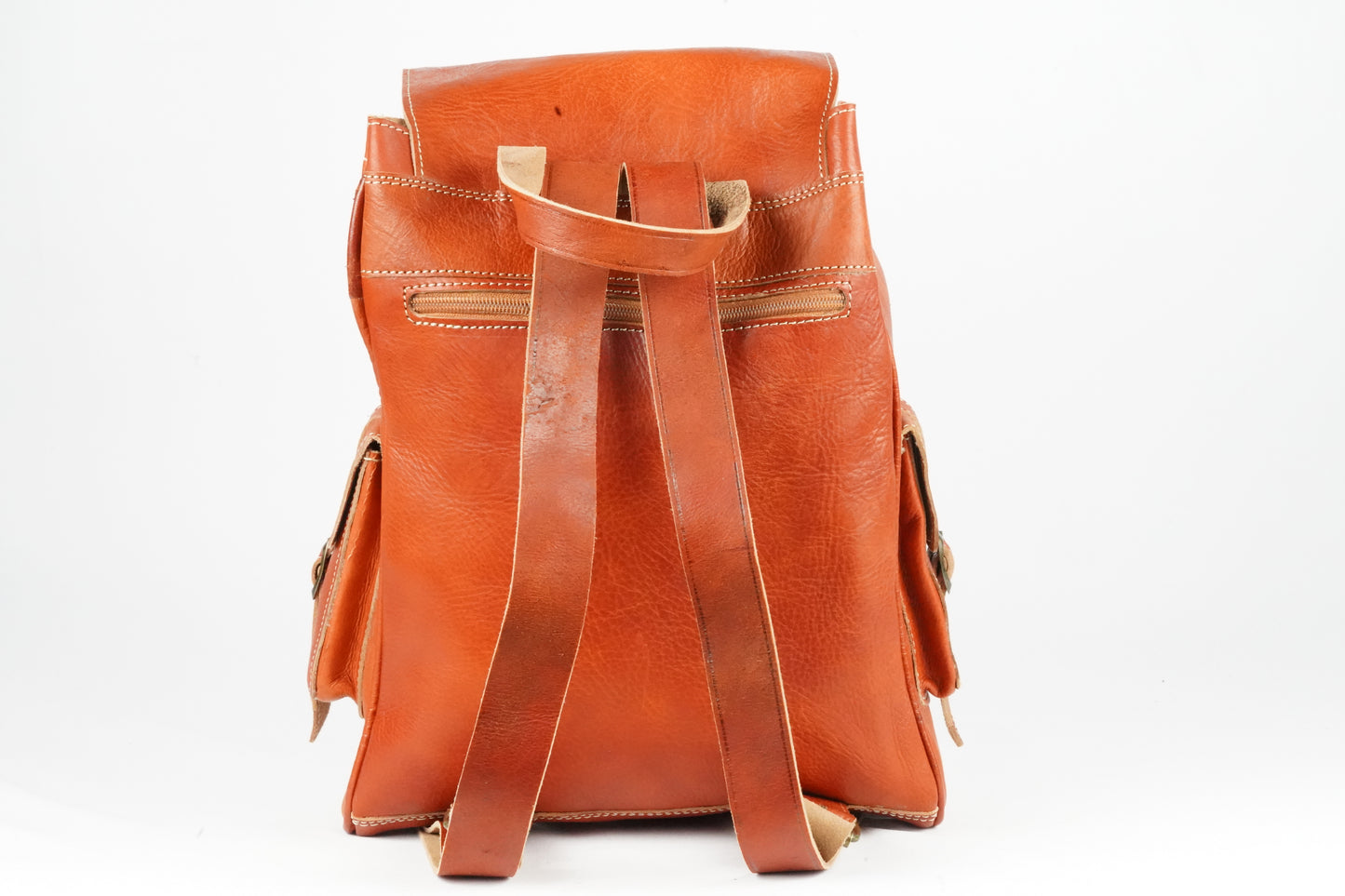 Leder Rucksack Braun , Handgefertigter Vintage , Rucksack aus Echtleder für Damen und Herren, Unisex Echtleder Rucksack